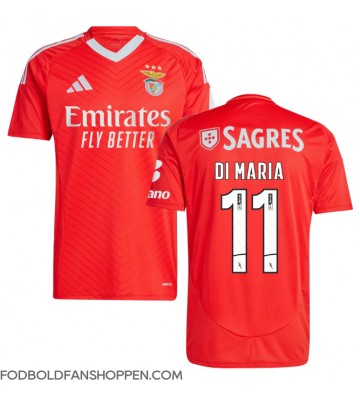 Benfica Angel Di Maria #11 Hjemmebanetrøje 2024-25 Kortærmet